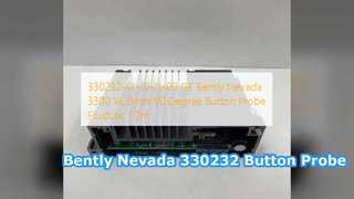Bently Nevada 330232 01 10 11 00 Análise da sonda de botão de 8 mm