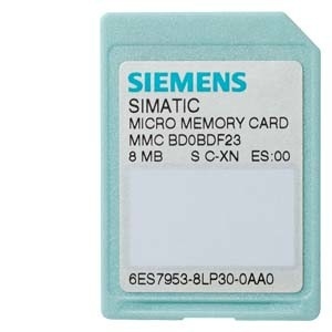 Cartão de memória Nflash de SIMATIC S7 micro 2MB SIEMENS 6ES7953-8LL31-0AA0