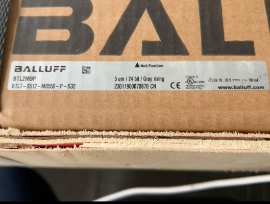 Balluff BTL7-E501-M0203-Z-S32 Sensor de transdutor de micropulsão com resolução de 10 Nm e saída digital SPI