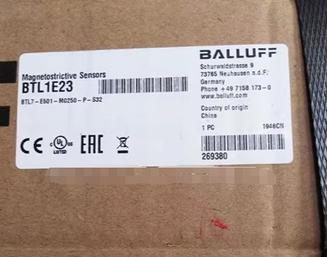 Balluff BTL7-E501-M0203-Z-S32 Sensor de transdutor de micropulsão para alcance linear 25-7620 mm
