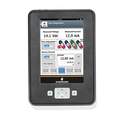 Emerson AMS TREXLHPKLWS1S HART E FOUNDATION Dispositivos Fieldbus Comunicador portátil