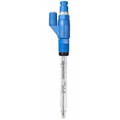 Eletrodo de pH Memosens 2.0 para aplicações exigentes nas indústrias químicas e de processamento CPS41E-BA7BSB2