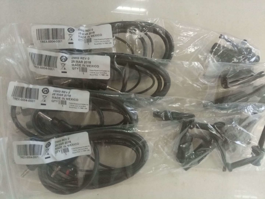 Conjunto de cabos Emerson TREX-0004-0001 com conectores e adaptador CA