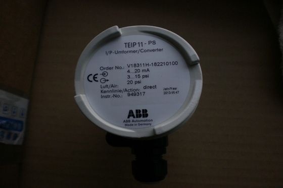 I P Conversor de sinal ABB Posicionador de válvulas para sinais padrão TEIP11 PS V18311H 182210100